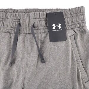 NEW Under Armour Tech Capri Pant Gray Sweatpants Womens Size Medium